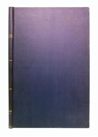 MONRO, ALEXANDER. A Description of All the Bursae Mucosae of the Human Body.  1788